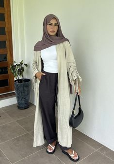 Outfit Voile, Hijabi Summer, Modest Outfits Muslim, Holiday Fits, Modest Casual Outfits, Stile Hijab, Holiday Clothes, Modesty Outfits