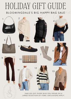 Save big on luxe cashmere and coats, designer bags and shoes, premium denim, and more during the Bloomingdale’s Big Happy Sale! (Take $25 off every $100 you spend on a large selection of items, through 11/20.) #ad #bloomingdales @bloomingdales @CollectiveVoiceHQ Son Father, Creative Gift Ideas, Daughter Mother, Gift Ideas For Her, Holiday Gift Ideas, Bags And Shoes, Gift Guides, Premium Denim