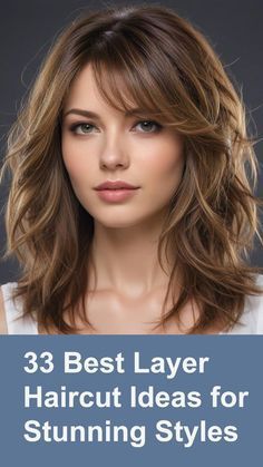 Many Layers Haircut Short Hair, Medium Heavy Layered Hair, Texture Layers Medium, Shorter Haircuts For Thick Hair, Modern Layered Haircuts Medium, Short Layered Long Hair, Medium Hair Cuts Layers, Layered Hair For Thinner Hair, Medium Layers Haircuts