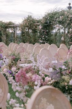 Floral Aisles Are Trending in 2024 Wedding Color Schemes Spring, Roses Lavender, Dried Roses, Romantic Wedding Ceremony, Wedding Entrance Decor, Dream Wedding Decorations, Enchanted Wedding, Fairy Wedding, Luxury Weddings