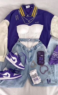 Cute Nike Outfits, Mode Zara, Trendy Outfits For Teens, Swag Outfits For Girls, Neue Outfits, Tomboy Style Outfits, Trendy Summer Outfits, Cooler Look, Simple Trendy Outfits