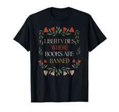 PRICES MAY VARY. Tshirt Floral Book Graphic Tee Book Nerd Womens funny saying book reading lover Tee, floral book graphic Tee for women, Womens Letter Graphic Bookaholic Perfect for daily wear, school, office, party, park, beach, street, thanksgiving, halloween, night out and so on. Lightweight, Classic fit, Double-needle sleeve and bottom hem So Many Books So Little Time Shirt, Books Lover, Beach Street, Book Graphic, Banned Books, Book Reading, Office Party, Tees For Women, Halloween Night