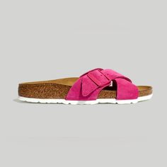 Birkenstock Siena Soft Footbed Suede Pink Tulip Sandals Women's 6 Men’s 4 New See All Pictures Fast Shipping Birkenstock Siena, Birkenstock Pink, Birkenstock Sandals Women, Felt Wool Slipper, Birkenstock Women, Leather Thong Sandals, Light Brown Leather, Coral Peach, Leather Slide Sandals