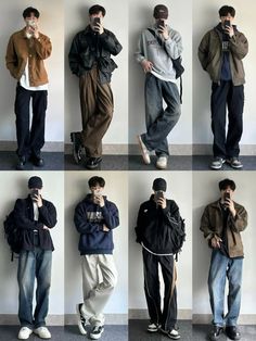 Casual Outfits Asian Men, Men Ootd Aesthetic, Casual Ootd For Men, Mens Clothing Styles Asian, Men Fashion Korean Style, Summer Outfits Men Korean Style, Korean Jacket Outfit Men, Casual Kpop Outfits Men, Korean Guy Outfits Street Styles