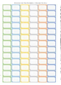 the printable planner stickers are available in two different colors