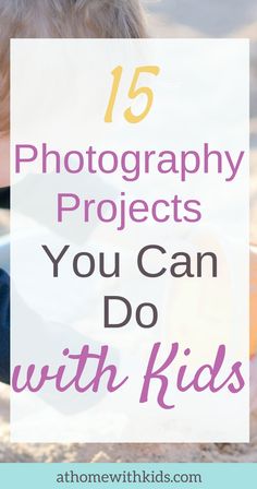 Photography Activities For Children, Preschool Photography Activities, Preschool Photography, Photography Camp, Home With Kids, Photo Class, Photography Day