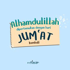 an image of a sign that says jumat kembali