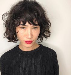 Choppy Lob, Bob Riccio, Corte Bob, Lob Haircut, Bob With Bangs, Effortless Hairstyles