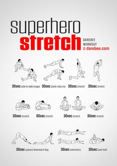 an exercise poster with instructions to do the same exercises as well as other workouts