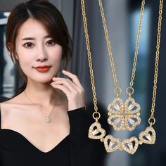 Don't miss out on our exclusive discount event! Enjoy up to 50% off and Free Shipping across US on on selected items. It's the perfect time to get those items you've been eyeing. Hurry, these deals won't last long!
LOVCIA Variety Four-leaf Clover Non-fading Light Luxury Titanium Steel Necklace
https://lovcia.com/products/lovcia-variety-four-leaf-clover-non-fading-light-luxury-titanium-steel-necklace-lv23cdne103 
LOVCIA #BigSavings #DiscountDeals #ExclusiveDiscounts #LimitedTimeOffer #ShopAndS... Rosen Box, Rose Gold Pendant Necklace, Four Leaf Clover Necklace, Heart Necklace Diamond, Luxury Necklace, Dainty Gold Necklace, Clover Necklace, Trendy Necklaces, Steel Necklace