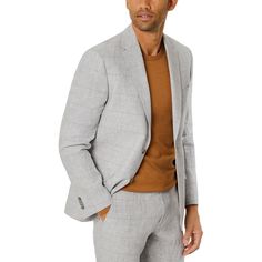 An Athletic Modern Fit And A Polished Plaid Make This Flex Stretch Linen Suit Jacket From Tommy Hilfiger A Smart Choice For Next-Level Professional Style And Comfort. Modern Fit Features An Athletic Fit Through The Shoulders, Chest And Waist With Higher Armholes And Trimmer Sleeves. Notched Lapel. Two Front Flap Pockets, Left Chest Welt Pocket; Interior Welt Pockets. Two-Button Closure; Four-Button Cuffs. Side Vents; Partially Lined; Plaid Pattern; Stretch Performance Condition: New With Tags Si Tommy Hilfiger Fitted Long Sleeve Blazer, Business Outerwear With Notch Lapel By Tommy Hilfiger, Tommy Hilfiger Notch Lapel Business Casual Outerwear, Tommy Hilfiger Notch Lapel Outerwear For Business Casual, Tommy Hilfiger Blazer With Notch Lapel For Work, Tommy Hilfiger Business Outerwear With Notch Lapel, Tommy Hilfiger Tailored Workwear Blazer, Tommy Hilfiger Notch Lapel Blazer For Work, Tommy Hilfiger Tailored Blazer For Work