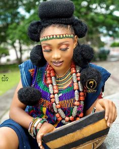 #fulbe hashtag on Instagram • Photos and Videos Zulu Head Gear, African Warrior Headdress, Yoruba Beaded Crown, Protective Styles, Festival Captain Hat, Captain Hat, Festival, Instagram Photos, Photo And Video