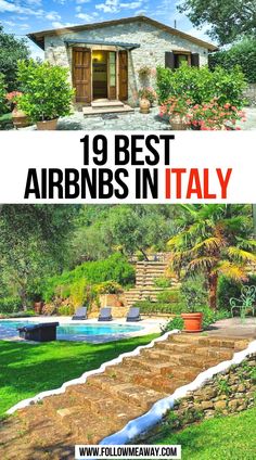 19 Best Airbnbs in Italy Tokyo Places, Adventures Quotes, Italy Airbnb, Italy Places, Italy Road, Europe Honeymoon, Best Airbnb, Italy Destinations, Italy Villa