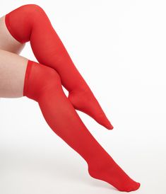 Check out these fabulous 1950s style over the knee tights set in a gorgeous bright red! Available while supplies last. 1950s Style, 1950s Fashion, Bright Red, Over The Knee, Unique Vintage, The Knee, Tights, Red, Quick Saves