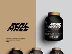 the packaging design for real mass