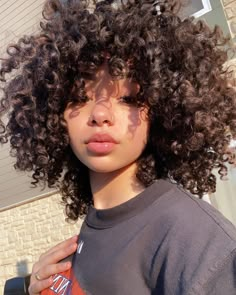 Dyed Curly Hair, Natural Curly Hair Cuts, Beautiful Curly Hair, Hairdos For Curly Hair, Coily Hair