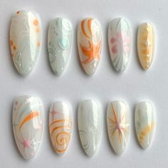 Diwali Nails, Australia Nails, Bug Nails, Summer Nails Nail Art, Detailed Nail Art, Idea Nail, Fake Nails Designs, Hello Nails, Grunge Nails