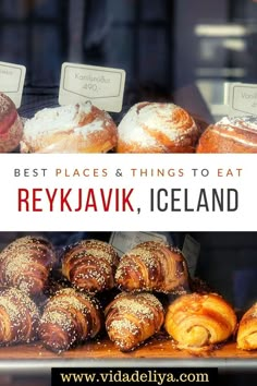 the best places and things to eat in revykavk, iceland