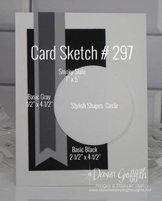 the card sketch 297 is an easy to make paper craft project