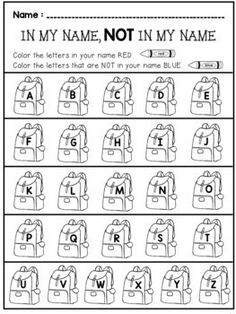 a printable worksheet for children to learn how to write the letters and numbers