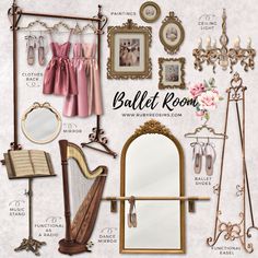 2024.05 | Ballet Room | 模擬市民 4 芭蕾物件組 [Ruby Red Sims] Anime Sims 4 Cc Furniture, Sims 4 Room Clutter, Cc Clutter Sims 4, The Sims 4 Cc Objects, Ballet Room, Sims Decor, Ballet Decor, Sims 4 Decor, Sims Furniture