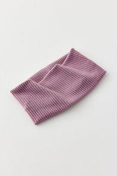 Essential wide knit headband in a soft and stretchy ribbed knit finish. Features Ribbed soft headband Soft and stretchy wide headband Ultra-soft ribbed finish Content + Care 100% Polyester Hand wash Imported | Ribbed Soft Headband in Purple Dove, Women's at Urban Outfitters Men's Shoes Accessories, Knit Headband, Soft Headbands, Wide Headband, Brand Sale, Women Men Shoes, Color Coding, Women's Accessories, Ribbed Knit