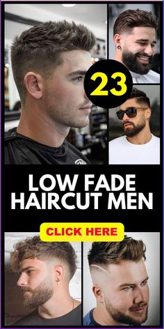 The best low fade haircut men can choose for 2024 includes options for medium and short hairThis taper fade style is particularly flattering for black hair and those with curly hairShort top or long hairthis haircut suits all preferencesStraight hair also benefits from this neat designBeard styles complement the low fade haircut menenhancing the overall lookTutorials offer step-by-step guidance for achieving this trendy haircut. Wavy Hair Guys Haircut, Wavy Haircuts Men Short, White Man Fade Haircut, Mens Hair Low Fade, Straight Hair Fade Men, 8 Guard Haircut Men, V Mens Haircut, Men’s Short Hairstyles High Fade, Buzzed Fade Mens