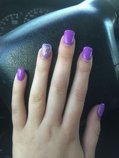 Silver Dip Powder Nails, Purple Pics, Reflective Nails, Beachy Nails, Tropical Nails, Gel Mani, Dip Nails