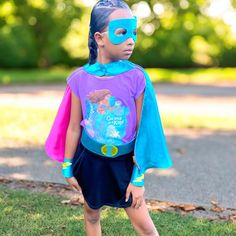 Elevate your little one's playtime with our custom-made superhero set! This vibrant and exciting set includes a flowing cape, a cool mask, a sturdy belt, and stylish cuffs, all designed to inspire imaginative adventures. Features: High-quality materials: Made from durable and comfortable fabrics for long-lasting fun. Customizable: Choose your preferred colors, patterns, and even add a personalized name or symbol. Perfect for any occasion: Ideal for birthdays, dress-up parties, or everyday play. Easy to wear: The set is designed for easy on and off, so your child can quickly transform into their favorite superhero. IF YOU SELECTED ONE OF THE COLOR COMBINATIONS (First color is outside, second color is  inside color of cape ) THE STAR AND THE LIGHTING BOLT  IS ALWAYS YELLOW UNLESS YOU PICK YE Birthdays Dress, Cape Superhero, Superhero Symbols, Cool Mask, Super Hero Cape, Superhero Cape, Superhero Costume, Lighting Bolt, Capes For Kids