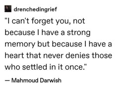 a quote from mahmoud darwih about being in love