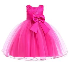 Elegant Flower Dress, Christening Dress Baby Girl, Kids Gown, Tulle Ball Gown, Prom Designs, Girl Princess Dress, Childrens Dress, Birthday Party Dress, Girls Party Dress