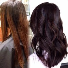 Pelo Color Vino, Hairstyles For Thinning Hair, Chocolate Brown Hair Color, Bronde Hair, Chocolate Brown Hair, Types Of Hair, Make Hair, Dull Hair, One Photo