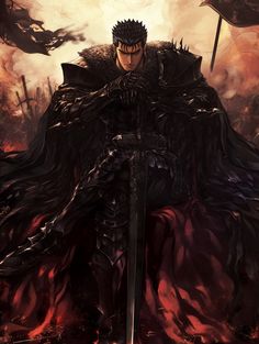 Guts Griffith, Dark Mind, Dark Fantasy Artwork, Anime Outfit, The Darkest Minds, Anime Store