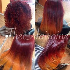 Dye Ideas For Black Women, Hair Dye Ideas, Cute Hair Colors, Find Hairstyles, Beautiful Hair Color, Color Techniques, Silk Press