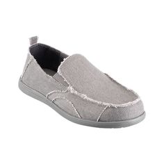 Enjoy the comfortable feel and casual personality of a truly relaxed canvas shoe with the Chilled Out Canvas Slip-On Shoes for Men from RedHead. Great for relaxing around the house or tooling around town, these lightweight shoes surround your feet with the breathable comfort of 100% cotton canvas uppers lined with a smooth and comfortable textile. Twin gore make it easy to slip these easy-wearing shoe on and off, while the raw canvas edges give the shoe a distinctive look. Lightweight EVA soles Lightweight Shoes, Raw Canvas, Canvas Slip On Shoes, Canvas Shoe, Light Weight Shoes, Shoes For Men, Good Brands, Canvas Shoes, Slip On Shoes