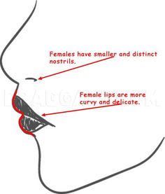 the side view of a woman's nose with her mouth open and tongue out