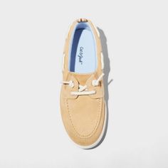 Your child will love elevating their casual style in these Reece Boat Shoes from Cat & Jack™. Featuring a classic round-toe design, these medium-width boat shoes are a slip on style with gores. Featuring a 100% textile insole for comfortable wear, these boat shoes feature a pull-on tab on the back for easy on and off. Cat & Jack™: Kids’ clothing with an imagination of its own. Spring Slip-on Low-top Boat Shoes, Casual Boat Shoes With Round Toe For Summer, Casual Slip-on Boat Shoes With Rubber Sole, Casual Summer Boat Shoes With Round Toe, Casual Slip-on Boat Shoes With Round Toe, Casual Slip-on Summer Boat Shoes, Casual Flat Boat Shoes For Summer, Casual Slip-on Flat Boat Shoes, Casual Slip-on Boat Shoes With Closed Toe