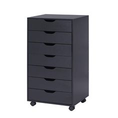 PRICES MAY VARY. ORGANIZE IN STYLE - Dressers & chests of drawers provide ample storage space while adding a touch of style to your room. With a variety of colors, materials, and sleek designs to choose from, dressers fit any decor style and offer ample storage space. Options include dedicated makeup drawers and lingerie chests, as well as small dresser for small spaces and narrow dresser options. STREAMLINE YOUR SPACE - Drawer dressers for bedroom provide ample storage space for clothing and ac Small Dresser For Closet, Cabinet On Wheels, Wooden File Cabinet, Makeup Dresser, Office Storage Cabinet, Office File Cabinets, Black Drawers, Small Dresser, Office Cabinet