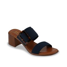 Italian Shoemakers-Dawna Sandal Elevate any casual outfit wearing the Italian Shoemakers Dawna sandal. This slip-on sandal has textured straps and oversized buckles that add a touch of style to any outfit. Designed with a sturdy block heel, this sandal takes your casual style to new heights. Casual Outfit, Slip On Sandal, Casual Style, Block Heels, Casual Outfits, Slip On, Sandals, Navy, Heels