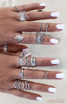 Natural + Simple :: Summer :: Beach Boho :: DIY Nail Art Designs :: See more Untamed bohemian nail inspiration @untamedorganica Bohemian Nails, Nail Art Designs Diy, Huge Sale, Diy Nail Art, Epilator, Nail Art Diy