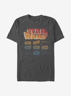 the star wars t - shirt is shown in blue