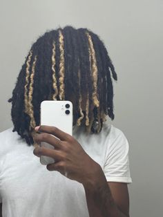 Mullet Locs, Mens Dreadlock Styles, Colored Dreads, Brown Dreads, Hair Twists Black