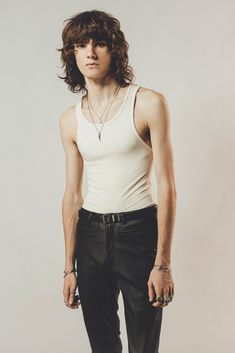 Introducing the Beater, the perfected essential vest. Crafted from 100% Ribbed Rayon. Essential Vest, Iggy And The Stooges, The Stooges, Stitch Fabric, Vintage Jerseys, Clothes Collection, Denim Pant, S Models, Bra Tops