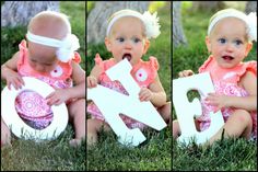 Such a cute photo idea for the babies and any age!  Every year!! One Year Pictures, Baby Fotografie, First Birthday Pictures, Foto Baby, Foto Tips