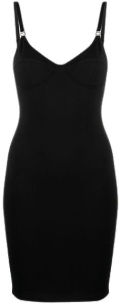 Fitted Slip Dress With Built-in Bra And Straight Neckline, Fitted Elastane Camisole For Party, Fitted Strapless Camisole, Sleek Fitted Camisole, Elegant Black Seamless Mini Dress, Elegant Seamless Mini Bodycon Dress, Elegant Seamless Mini Length Bodycon Dress, Black Bodycon Dress With Built-in Bra, Black Bodycon Dress With Adjustable Straps