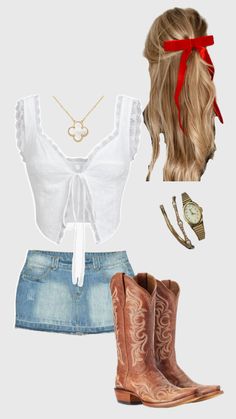 Concert Outfit Summer, Looks Country, Estilo Country, Nashville Outfits, Country Concert Outfit, Morgan Wallen, Concert Fits, Easy Trendy Outfits