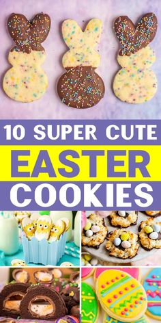 the top ten super cute easter cookies