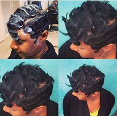 Soft Finger Waves, Finger Wave, Hair Black Women, Finger Waves, Nice Hair