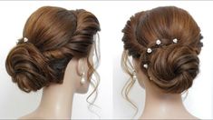 Simple wedding bun
Quick & Easy bun hairstyle for wedding - bollo de boda Simple Hair Buns For Indian Wedding, Indian Updo Hairstyles, Simple Bun Hairstyles Indian, Simple Hair Bun, Simple Bun Hairstyles, Party Updo, Girl Updo, Low Bun Hairstyle, Simple Bridal Hairstyle