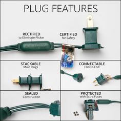 instructions on how to use the plug features